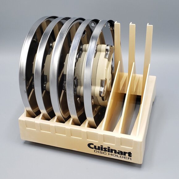 Cuisinart DLC-077 Holder for DLC-8 DLC-7 DLC-X with 5 Discs 834 836 837 842 844 - Picture 1 of 16